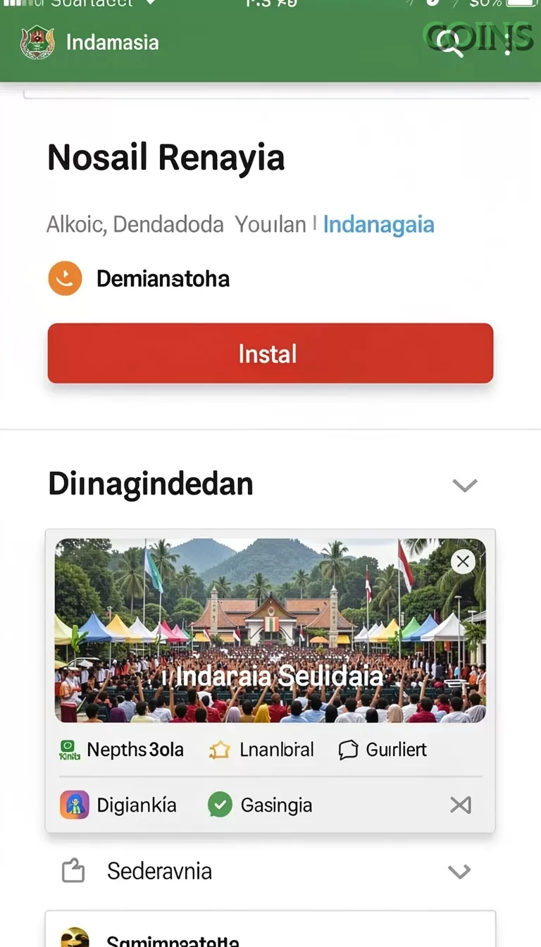 Sistem Pembayaran coins screenshot
